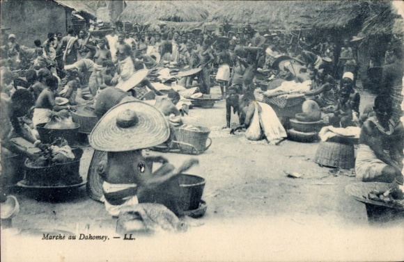 Ak Dahomey Benin, Markt