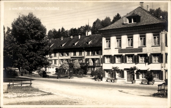 Ak Herisau Kanton Appenzell Außerrhoden, Ortspartie
