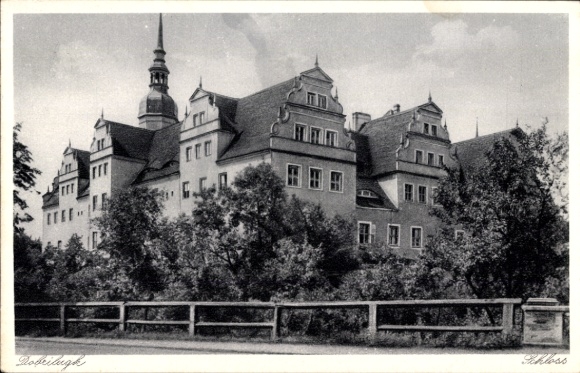 Postcard Doberlug Kirchhain, Castle