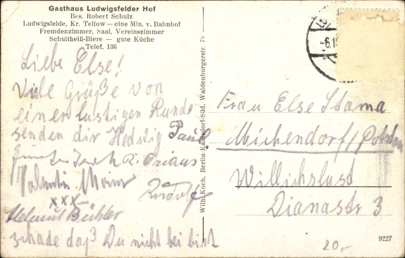 PC Ludwigsfelde in Brandenburg, inn Ludwigsfelder Hof, settlement