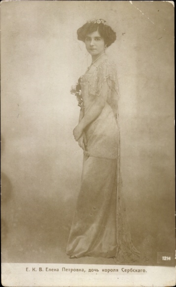 Picture Elena of Montenegro, portrait