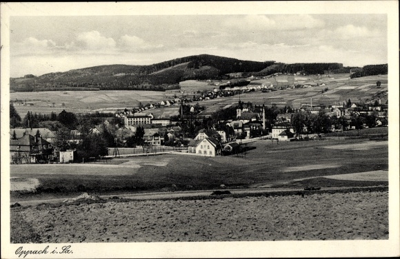 Ak Oppach in Oberlausitz, panorama