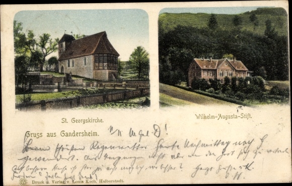 KP Bad Gandersheim am Harz, Kościół św. Jerzego, Wilhelm-Augusta-Stift