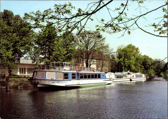 KP Eisenhüttenstadt w Brandenburgii, śródlądowa granica wodna P-125