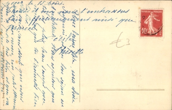Artist Postcard Parkinson, E., Lovers and lonely girl, Dutch costume