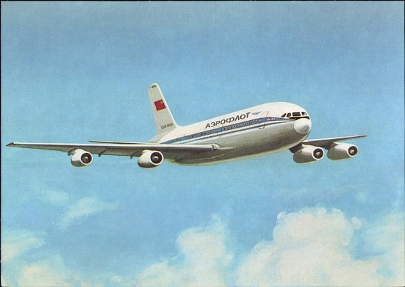 Ak Passagierflugzeug Aeroflot, Iljuschin Il-86