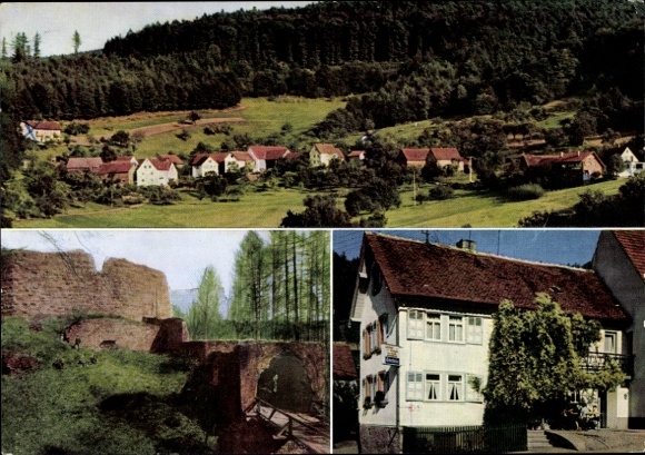 PC Wildenstein Eschau im Spessart, panorama, guesthouse to the ruins