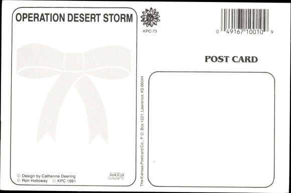 Ak Kansas, Operatie Desert Storm 1991, Golfoorlog, Catherine Deering
