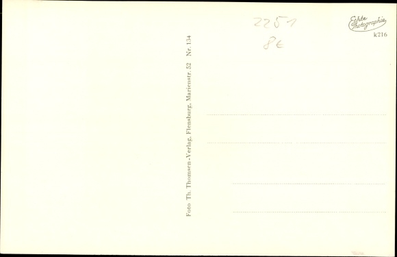 Postcard Hallig Hooge in North Friesland, Backenswarf, sheep