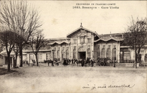 Ak Besançon Doubs, Gare Viotte