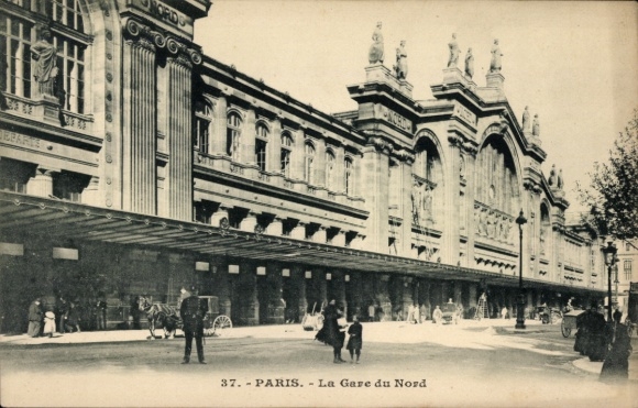 Ak Parijs x, Gare du Nord