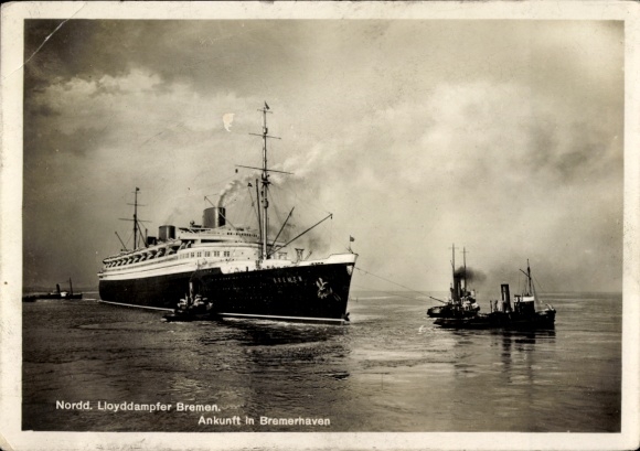 North German Lloyd steamer Bremen, Bremerhaven