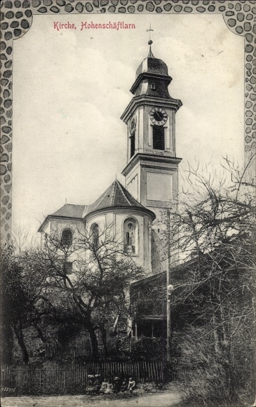 Ansichtkaart Hohenschäftlarn Schäftlarn Opper-Beieren, kerk