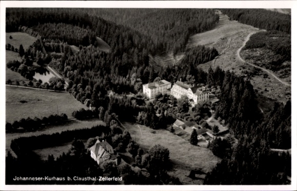 Postcard Clausthal Zellerfeld in the Upper Harz, Johanneser Kurhaus