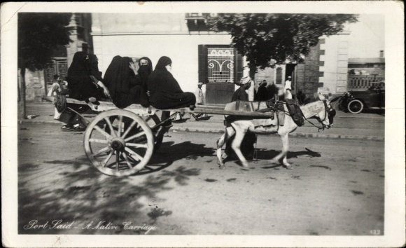 KP Port Said Kair Kair Egipt, rodzimy powóz