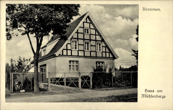 Postcard Kremmen in the Oberhavel district, Haus am Mühlenberge