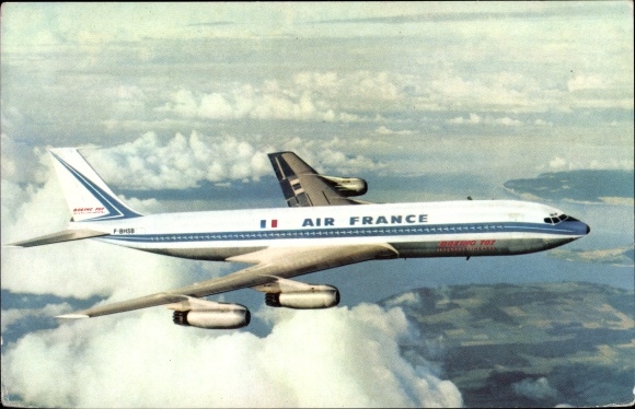 KP Francuski samolot pasażerski, Boeing 707 Intercontinental, Air France