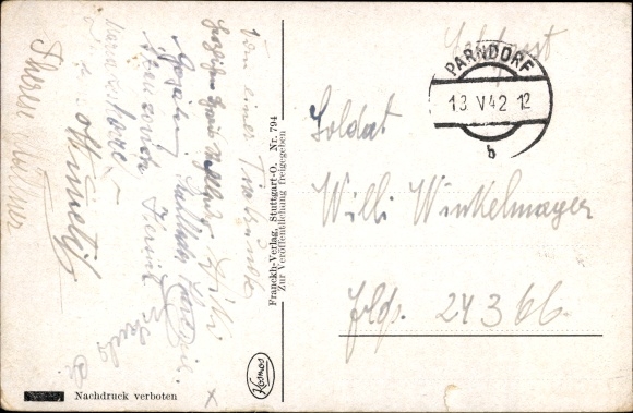 Artist PC Wehrmacht soldier writes a letter, humor