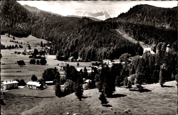 KP Jachenau w Górnej Bawarii, masyw Zugspitze