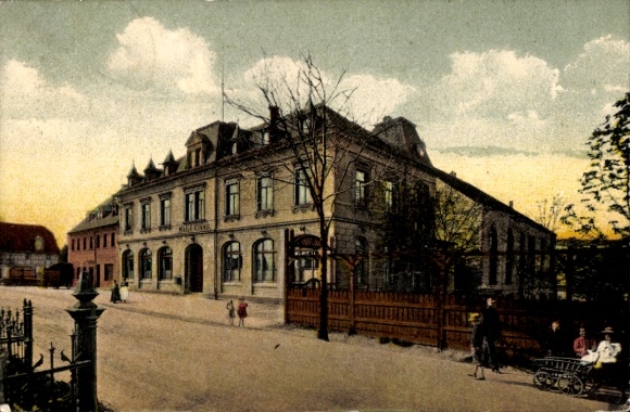 Ak Grüna Chemnitz in Sachsen, Hotel Claus, Inh. O. Leichsenring