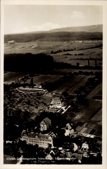 Ansichtkaart Sebastiansweiler Mössingen in Württemberg, luchtfoto