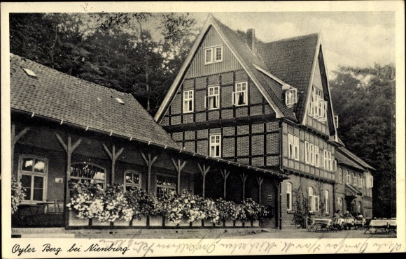 Postcard Oyle Marklohe in Lower Saxony, pension and forestry Oyler Berg