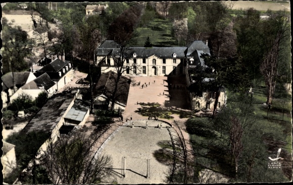 KP Luzancy Seine et Marne, Colonie Scolaire du 18e, Vue Aérienne