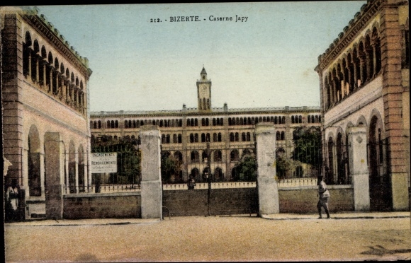 KP Bizerte Tunezja, Caserne Japy, Kaserne