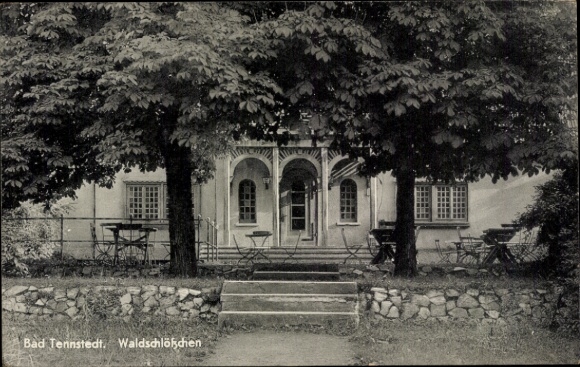 Postcard Bad Tennstedt in Thuringia, Waldschlößchen