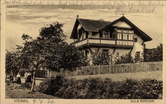 Ak Steinau in Niedersachsen, Villa Romeiser
