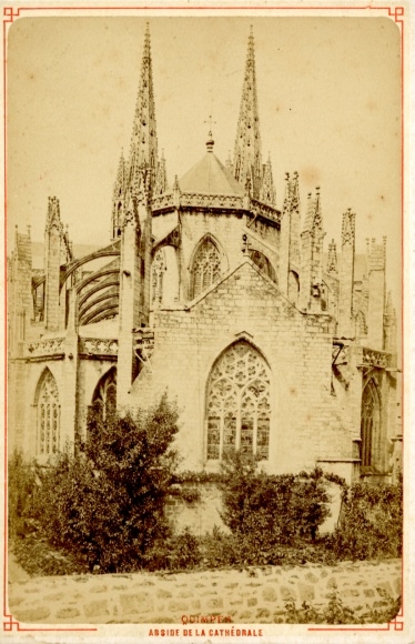 Photo Quimper Finistère, Abside de la Cathédrale