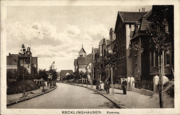 Ak Recklinghausen im Ruhrgebiet, Elperweg