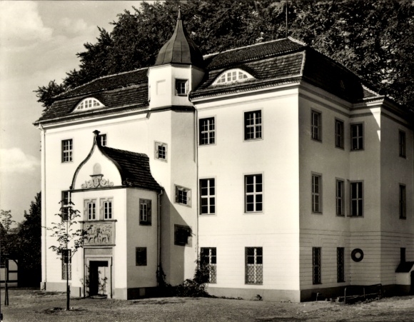 Postcard Berlin Zehlendorf Dahlem, Grunewald Hunting Lodge