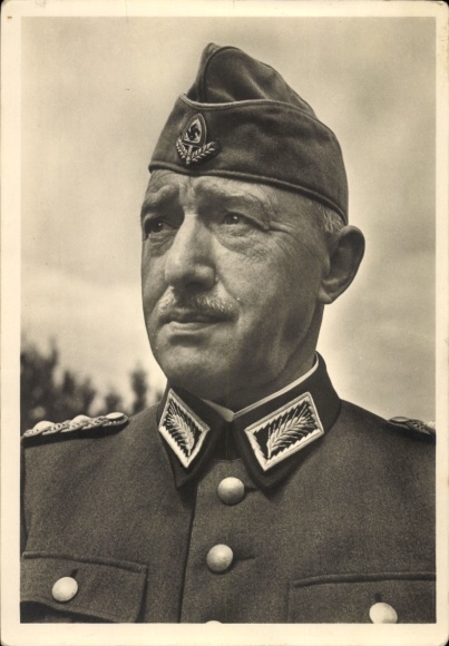 Ak Reichsarbeitsdienst, Reichsarbeitsführer Konstantin Hierl, Portrait