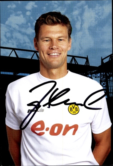 Autograph card rehab coach Markus Zetlmeisl, BVB 09 Borussia Dortmund, autograph