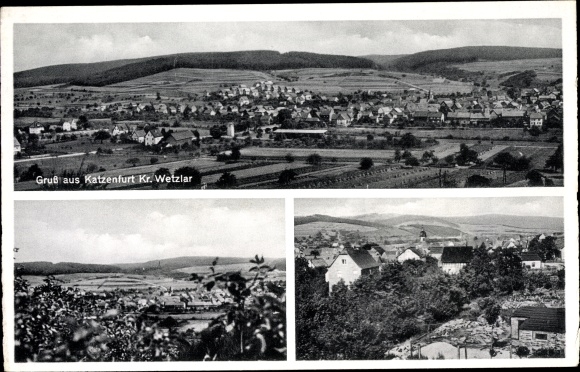 PC Katzenfurt Ehringshausen in Hesse, panorama, partial views