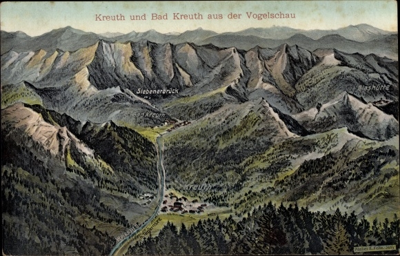 Artist maps PC skins, Eugen, Kreuth am Tegernsee Oberbayern, Siebenerbrück, Glashütte