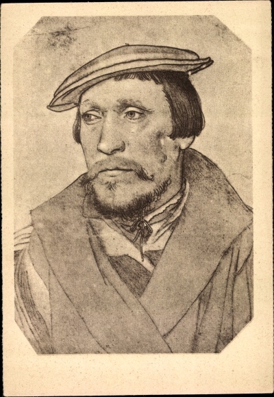Artist PC Holbein, Hans d. J., Male portrait, WHW