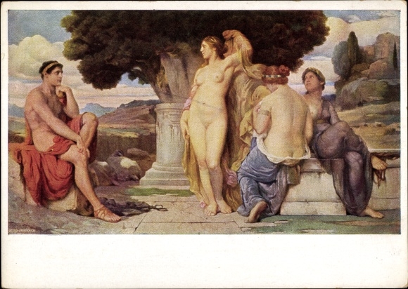 Artist PC Georg, Friedrich, Judgment of Paris, HDK 1