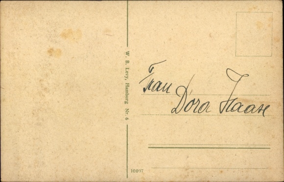 Postcard Insel Neuwerk, lighthouse