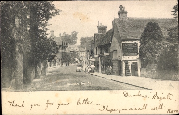 KP Reigate, południowo-wschodnia Anglia, Bell Street
