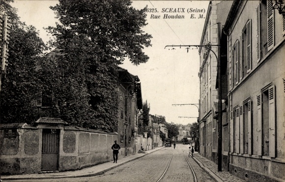 Ak Sceaux Haut de Seine, Rue Houdan