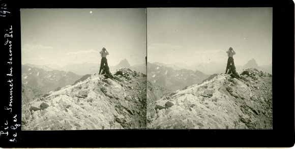 Stereo Photo Pyrénées Atlantiques, Pic de Ger
