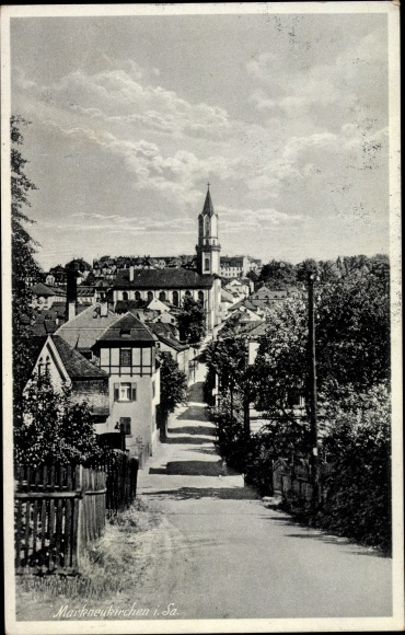Ak Markneukirchen im Vogtland, kerk