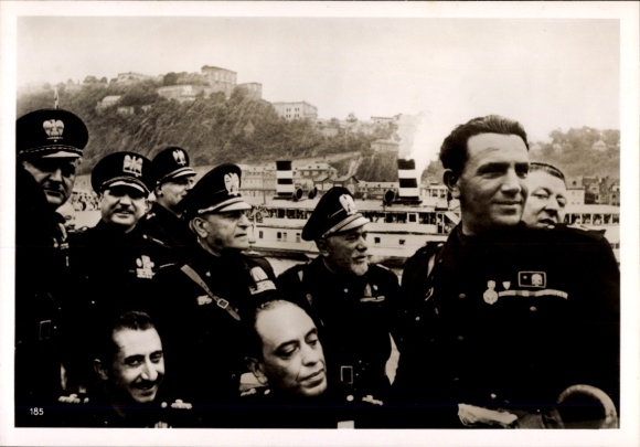 Foto Hoffmann, Koblenz, Italienische Frontkämpfer