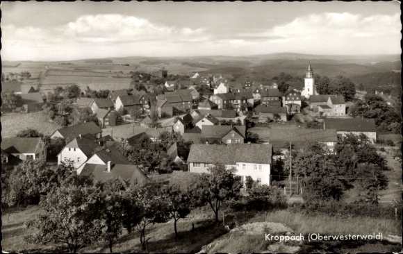 Postcard Kroppach in the Westerwald, general view