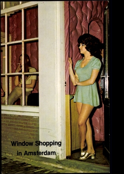 Ak Window Shopping, Amsterdams Red Light District, O. Z. Voorburgwal, O. Z. Achterburgwal