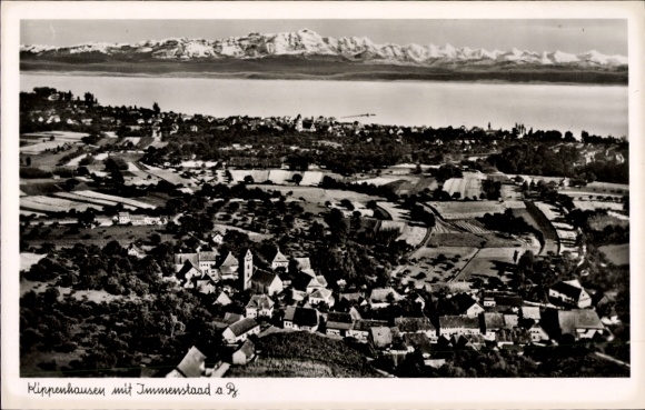 Ak Immenstaad am Bodensee, Kippenhausen, Gesamtansicht