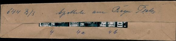 Kontaktabzug Fotos Berlin Wilmersdorf, Apotheke Prager Platz, innen, 3 Fotos ca.4x2cm, Negative inl.