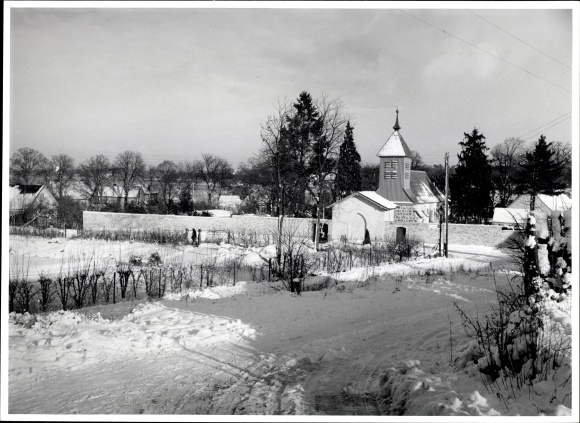 Foto Bert Sass, Berlin Spandau Gatow, Kapelle im Winter